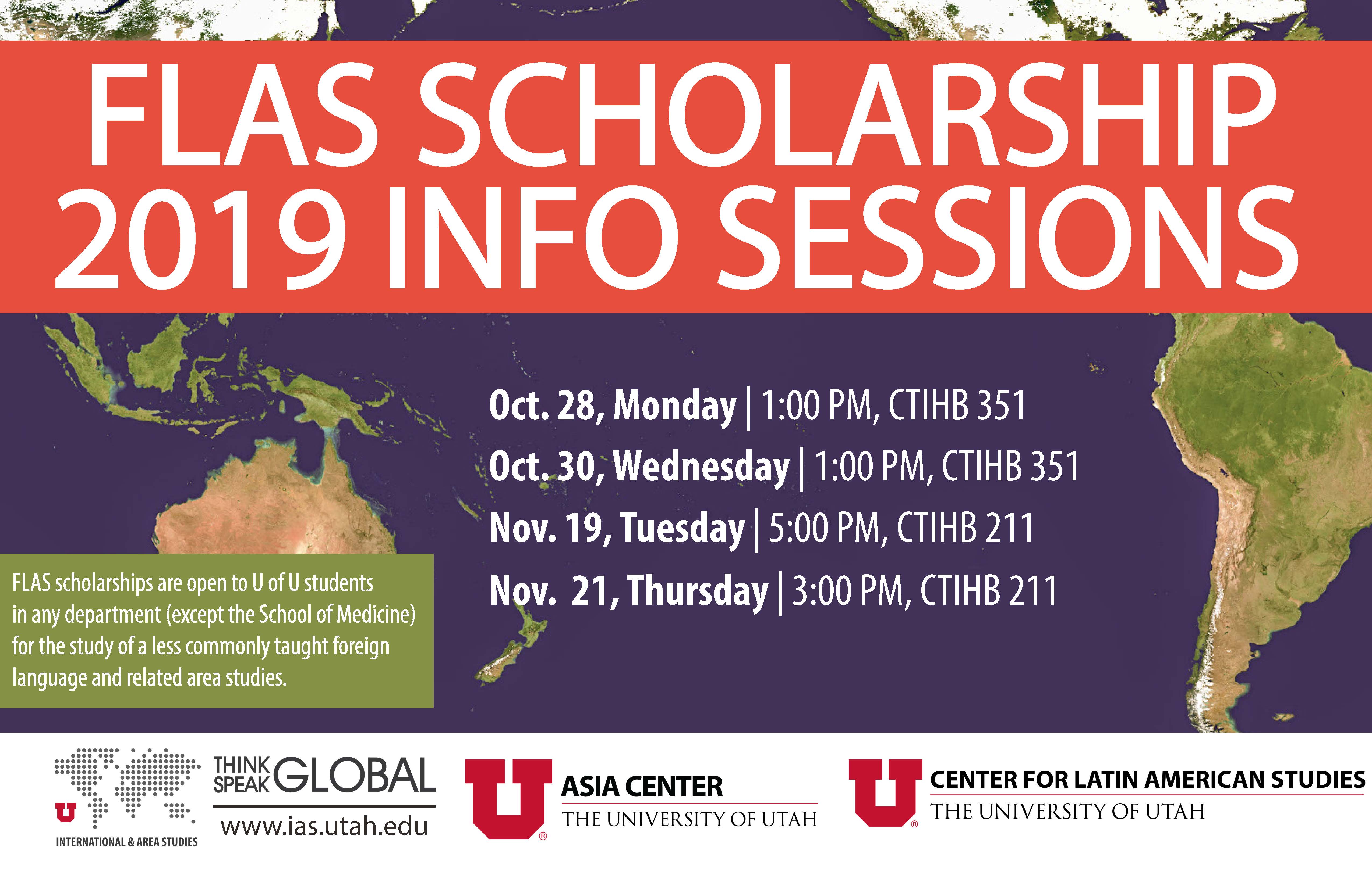 flas info sessions fall 2019