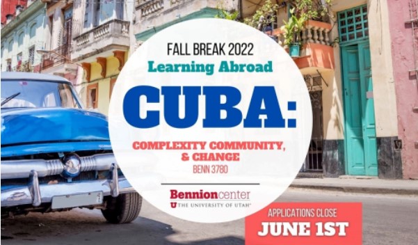 cuba learning abroad fall 2022