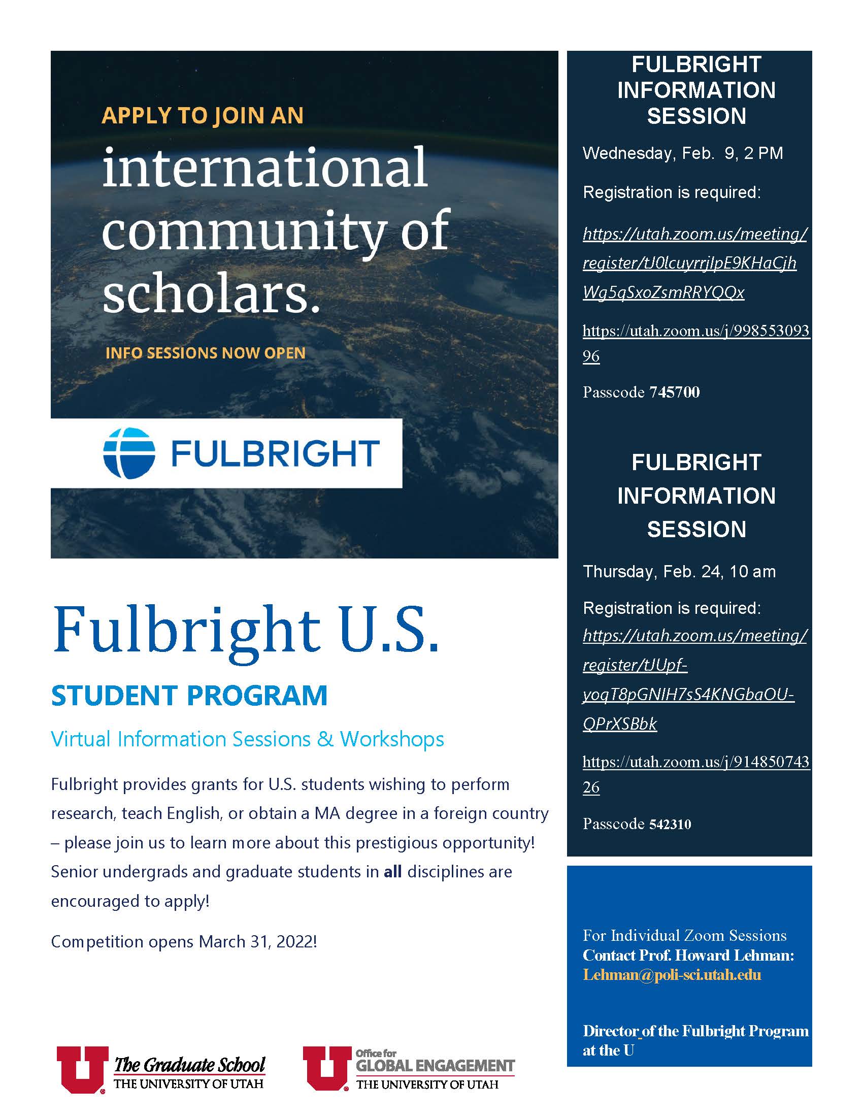 fulbright info sessions