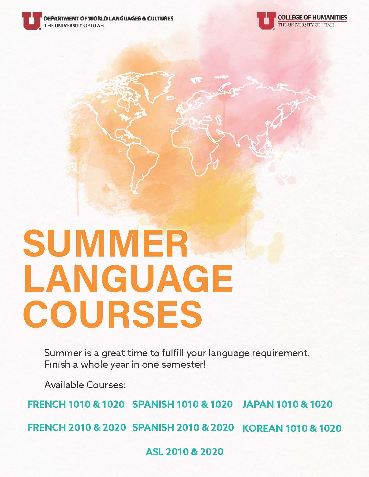 summer intensive language classes