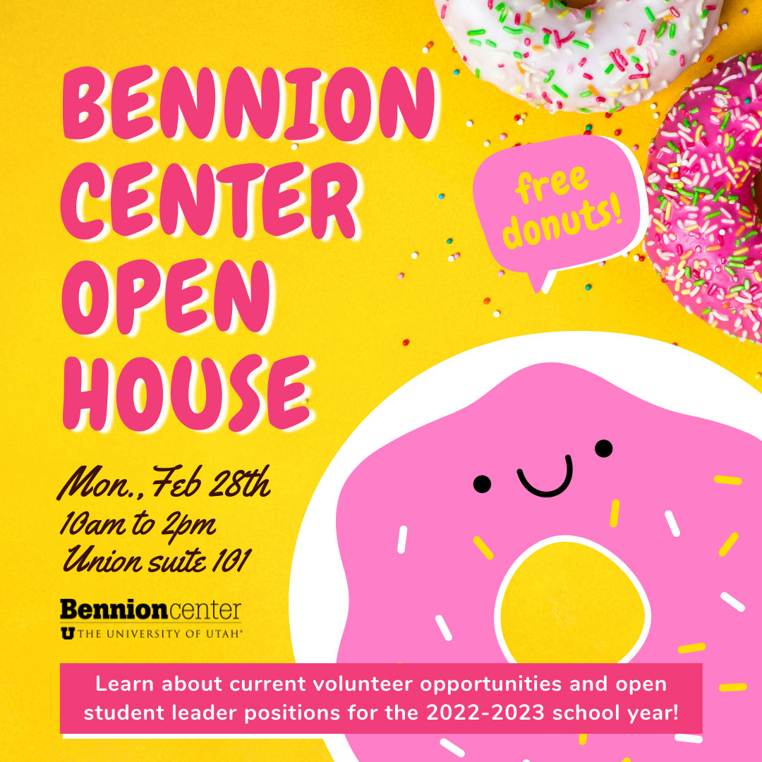 bennion center open house