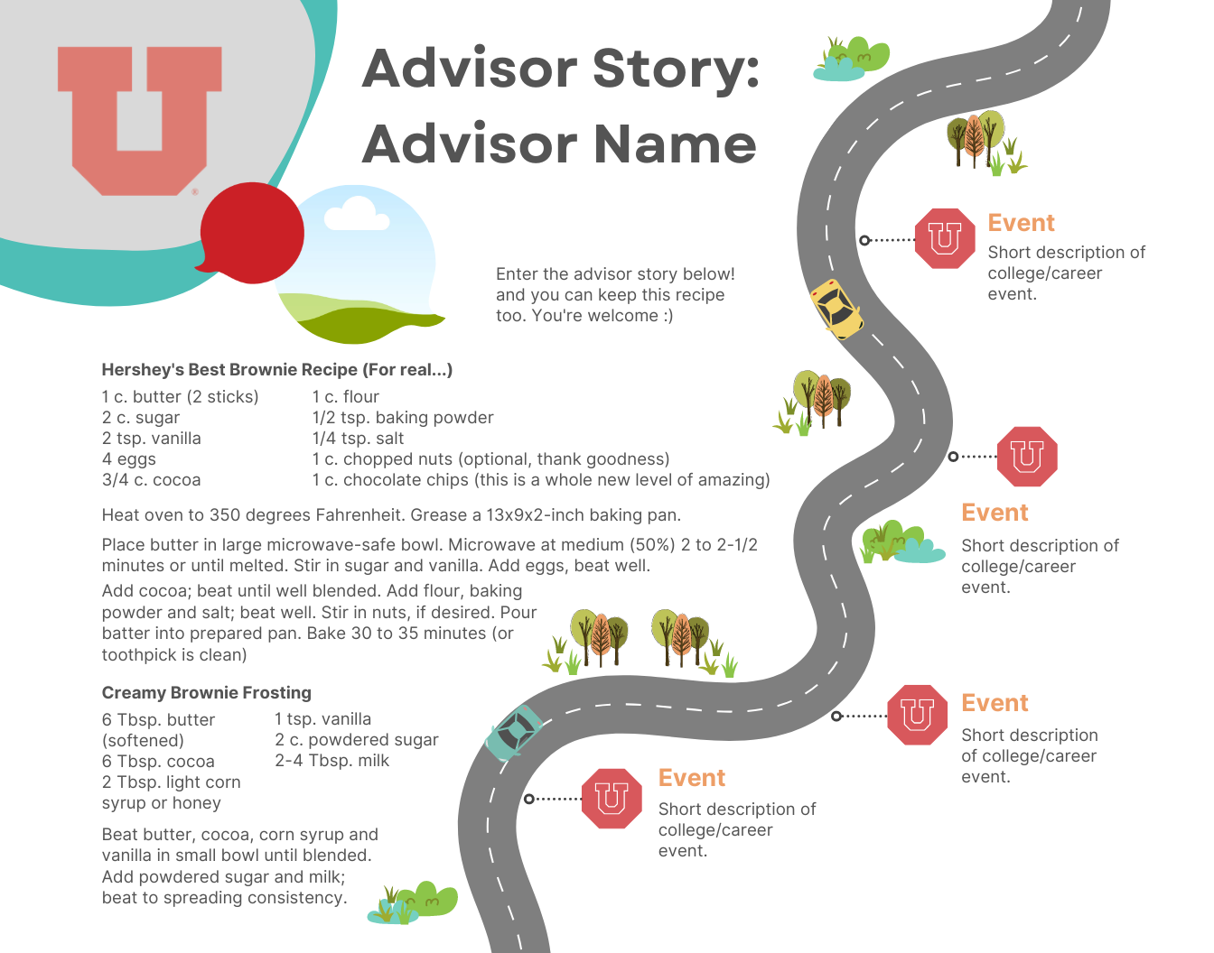 U of U Advisor Story Template